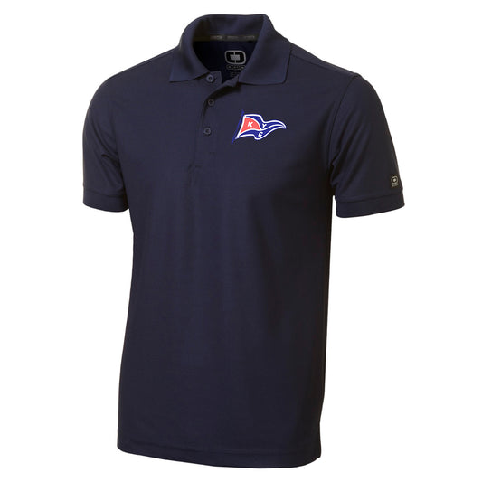 Kanagio Yacht Club Men's Primary Short Sleeve Performance Polo - Navy