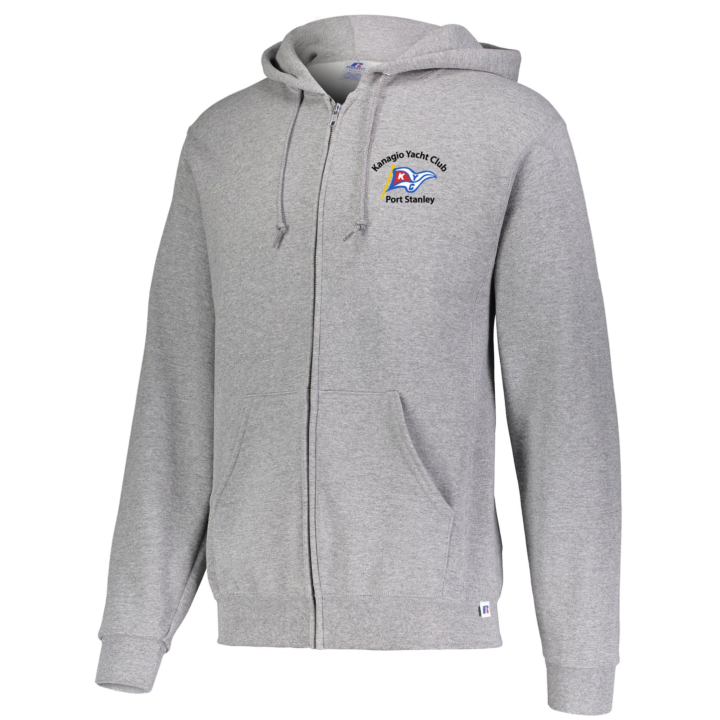 Kanagio Yacht Club Adult Dri-Power® Full Zip Sweatshirt - Oxford