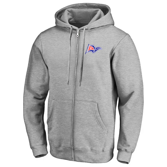 Kanagio Yacht Club Adult Full Zip Sweatshirt - Sport Grey