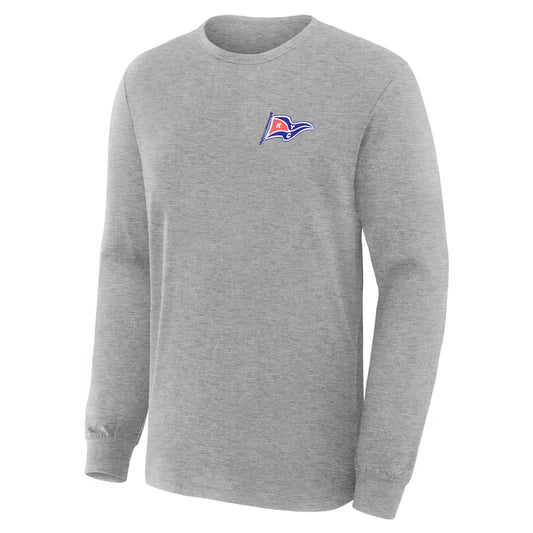 Kanagio Yacht Club Adult Long Sleeve T-Shirt - Sport Grey
