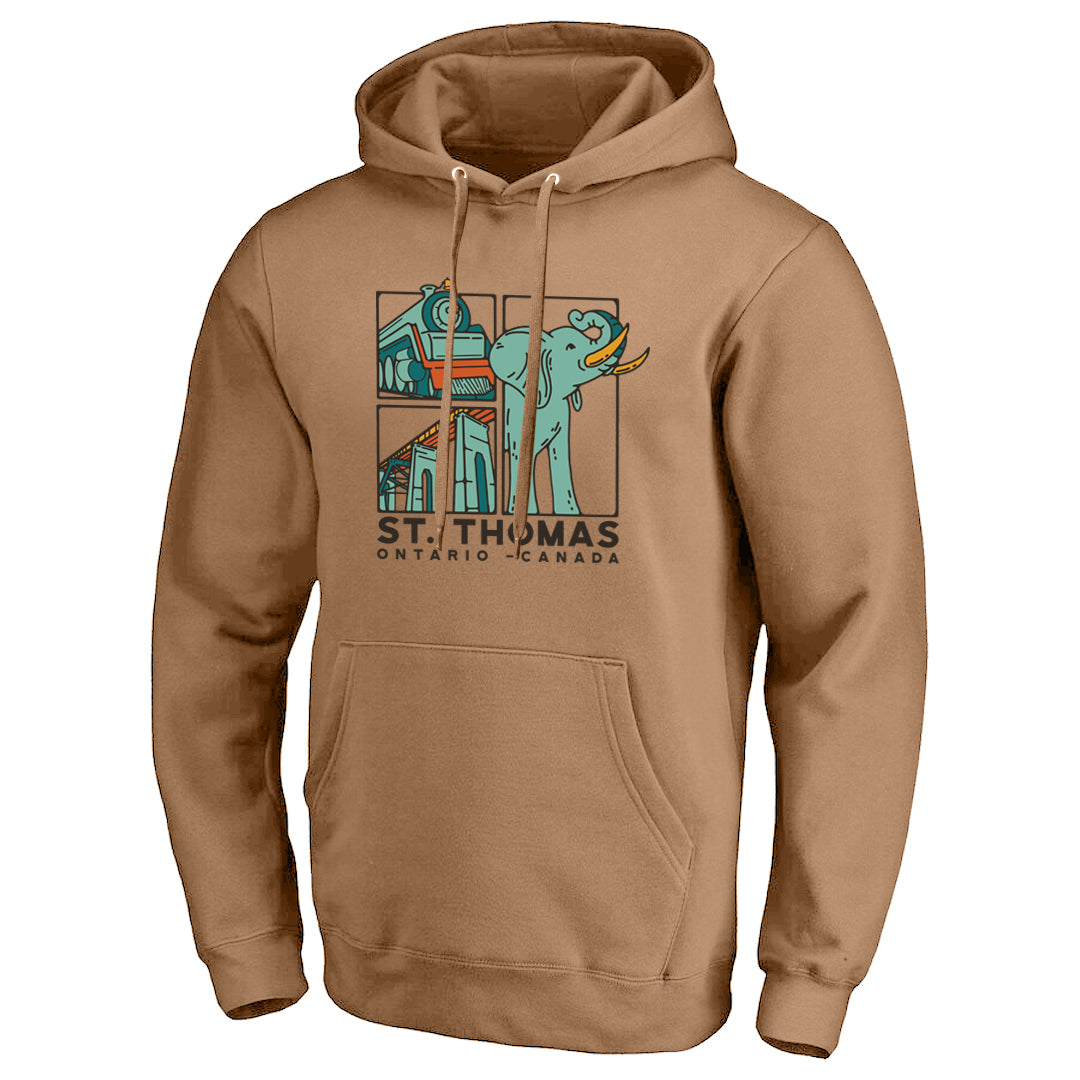 St. Thomas Adult Primary Hooded Sweatshirt