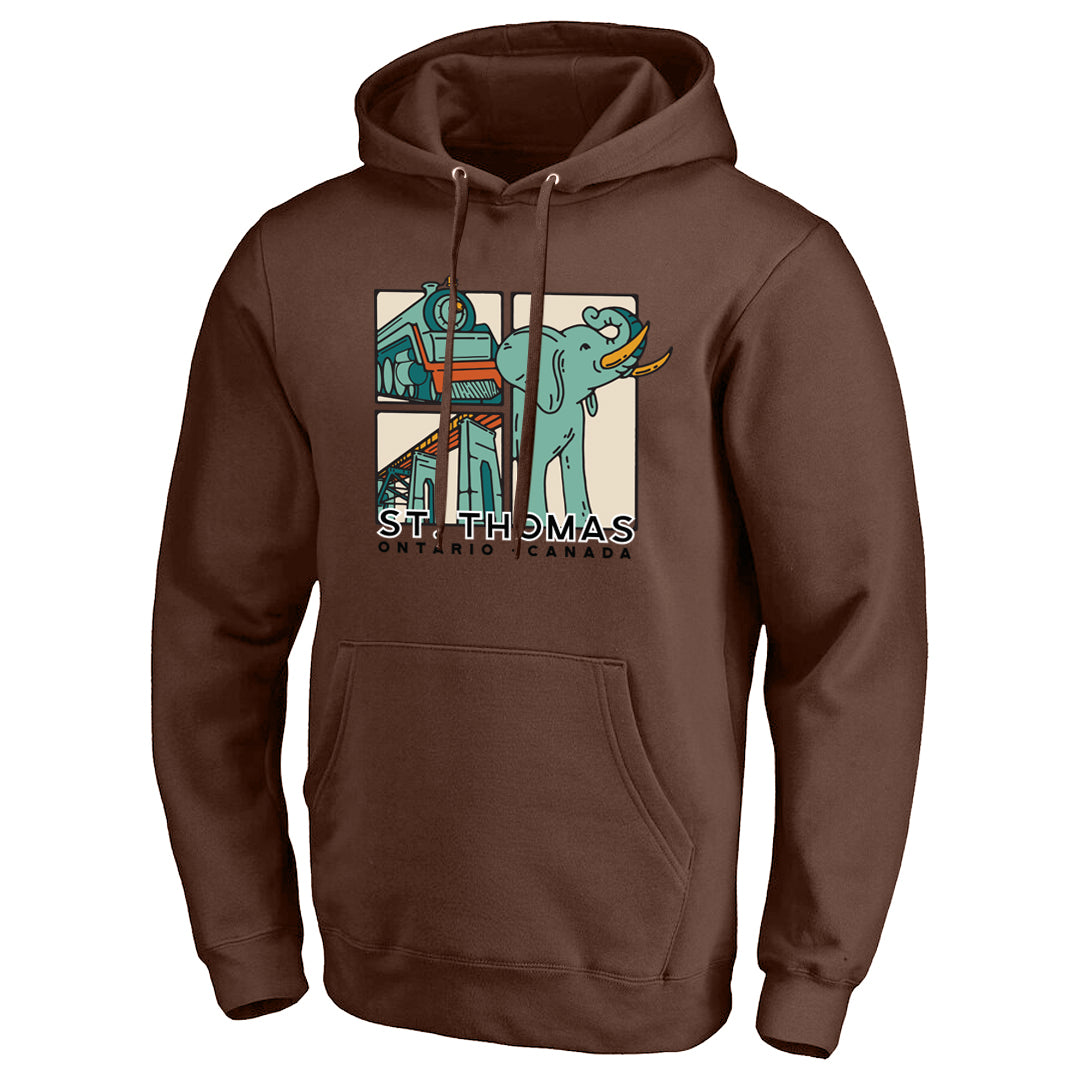 St. Thomas Adult Primary Hooded Sweatshirt