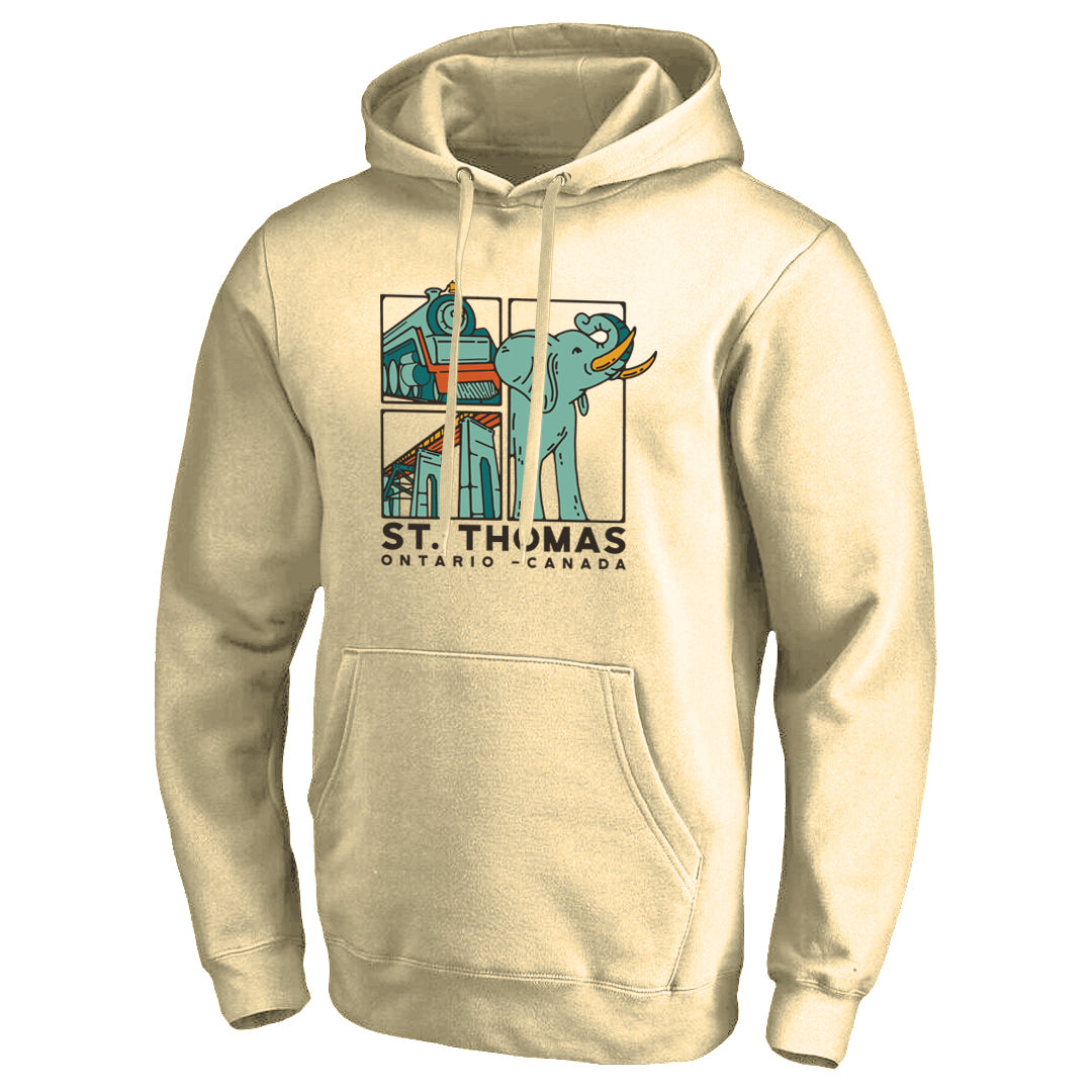 St. Thomas Adult Primary Hooded Sweatshirt