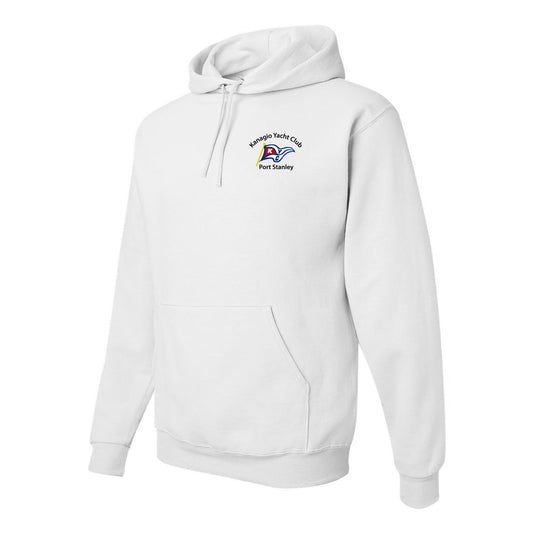 Kanagio Yacht Club Adult NuBlend® Hooded Sweatshirt - White