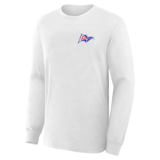 Kanagio Yacht Club Adult Long Sleeve T-Shirt - White
