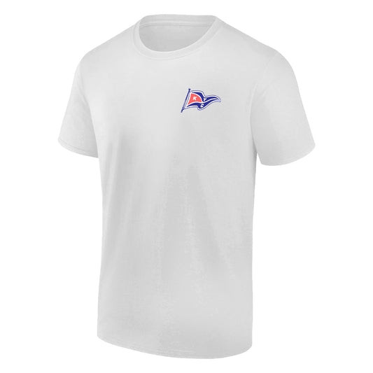 Kanagio Yacht Club Adult Short Sleeve T-Shirt - White