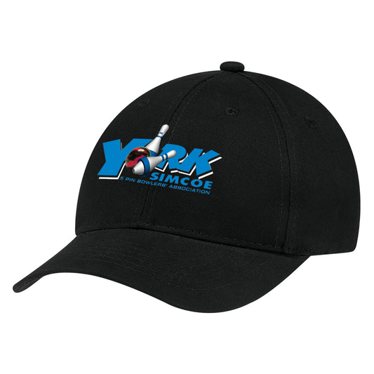 York Simcoe Adult Primary Brushed Cotton Drill Cap