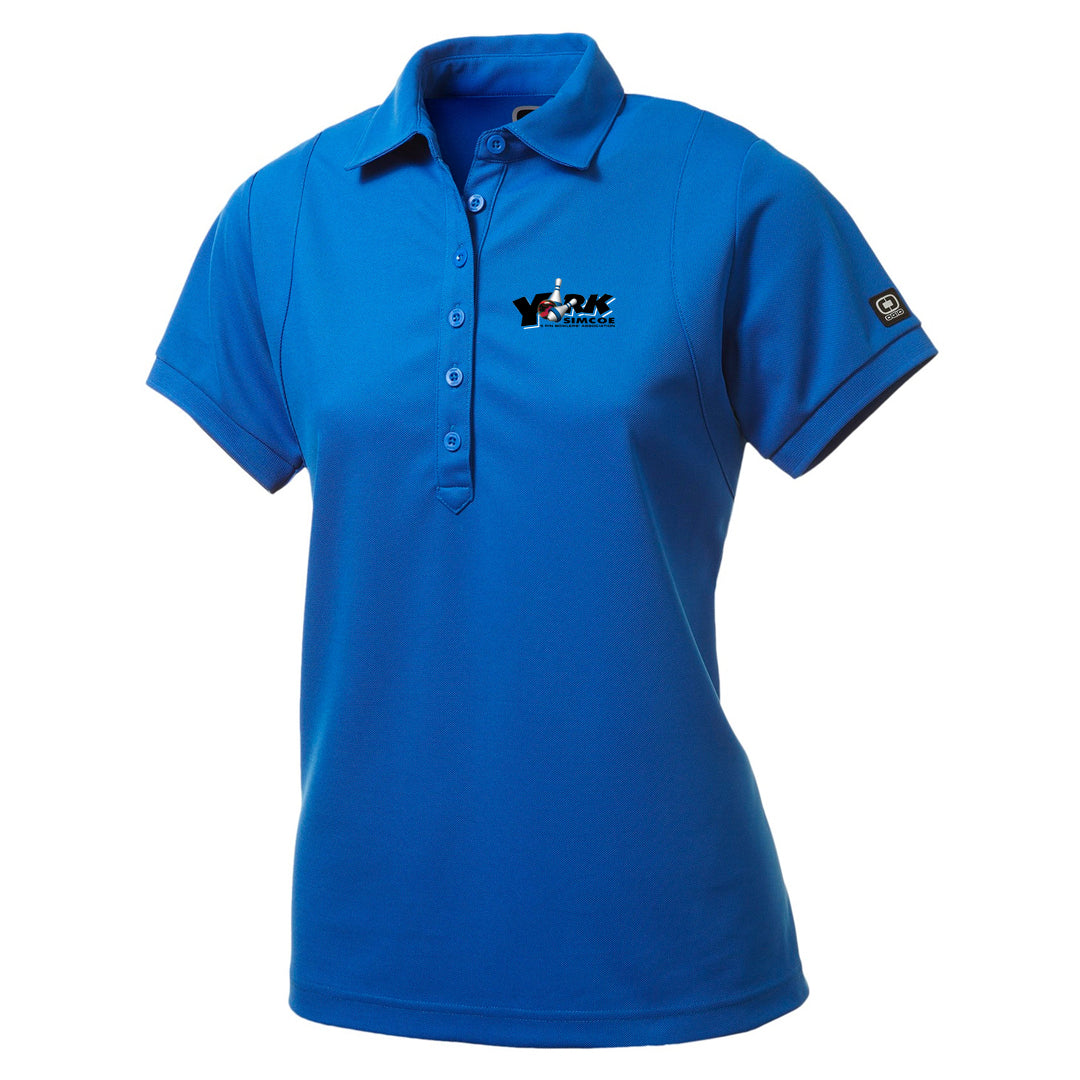 York Simcoe Ladies' Primary Short Sleeve Performance Polo