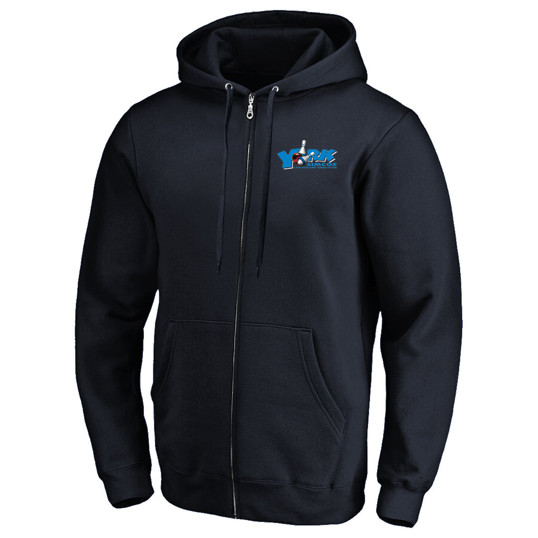 York Simcoe Adult Primary Full Zip Sweatshirt