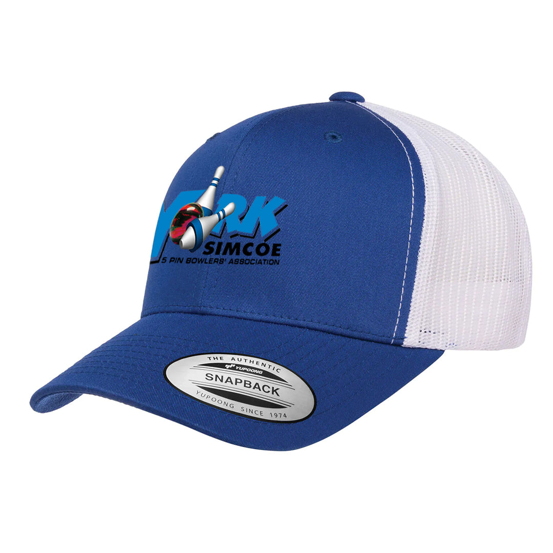 York Simcoe Adult Primary Retro Trucker Cap