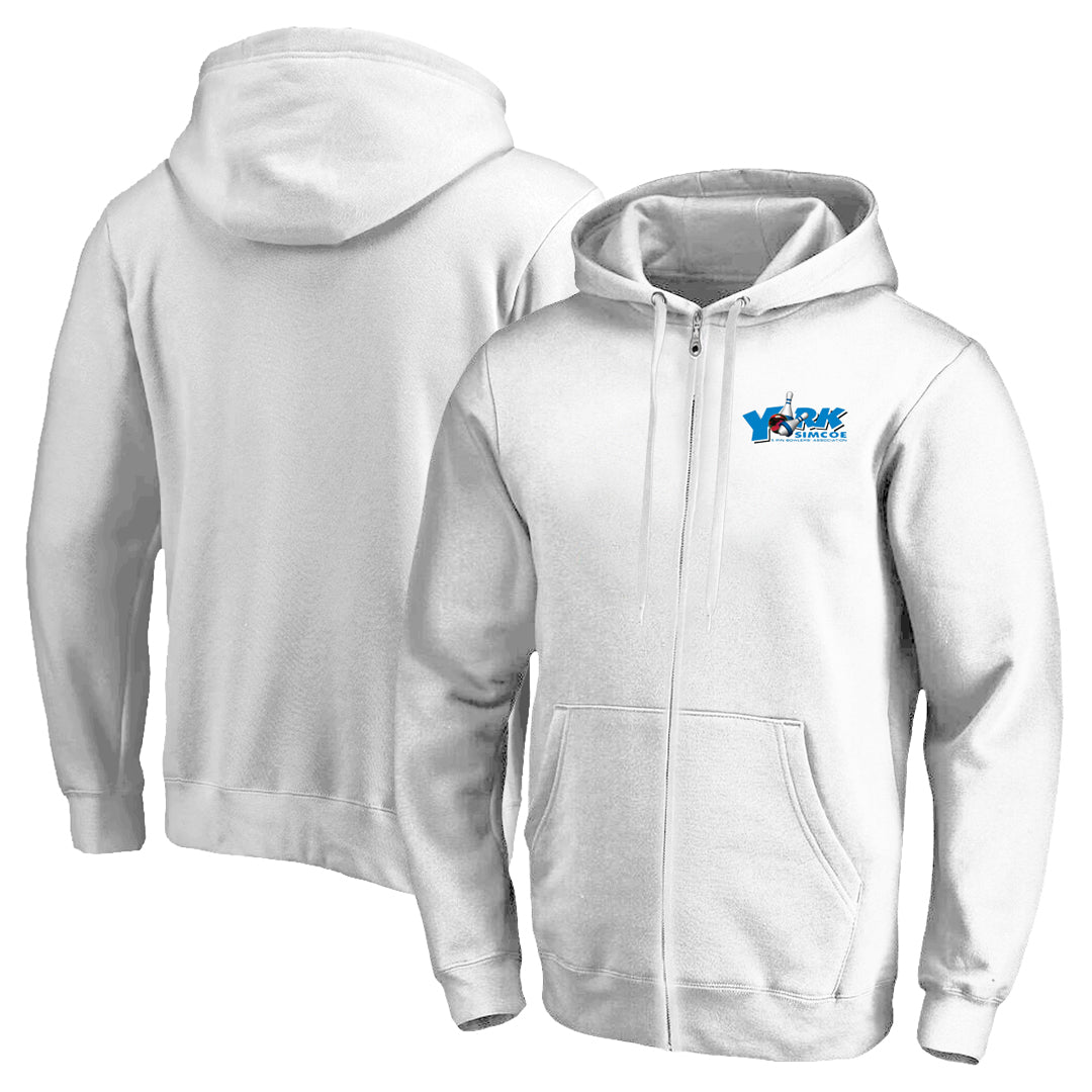 York Simcoe Adult Primary Full Zip Sweatshirt